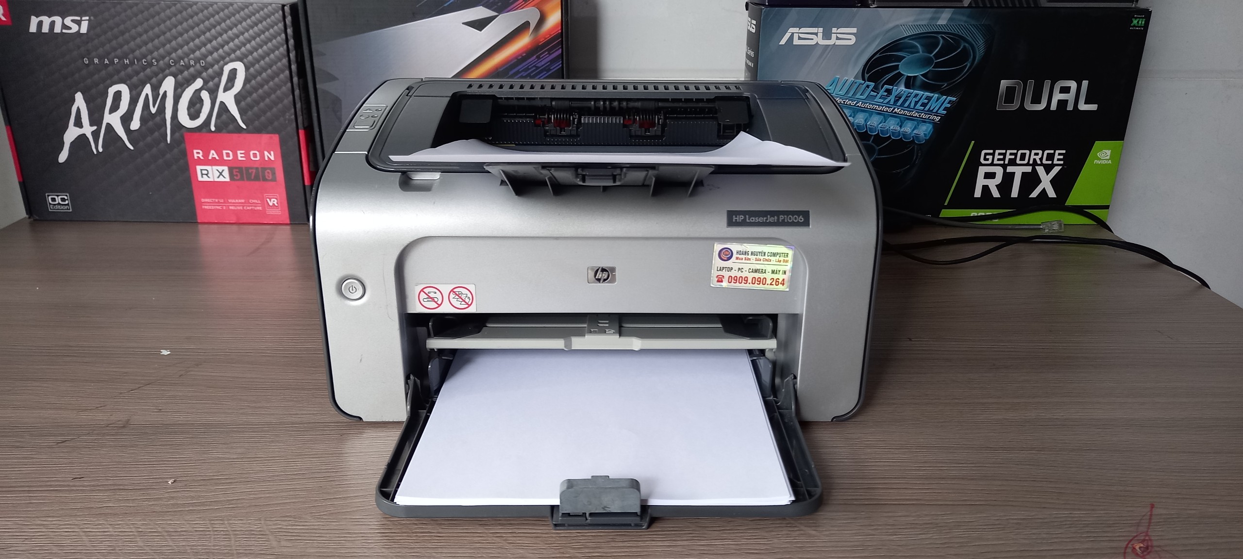 Máy in Hp Laserjet P1006 cũ